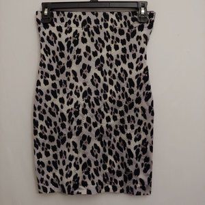 Secret By Victoria Secret Oh La La Miniskirt Leopard Large